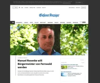 Giessener-Anzeiger.de(Giessener Anzeiger) Screenshot