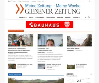 Giessener-Zeitung.de(GIEßENER ZEITUNG) Screenshot