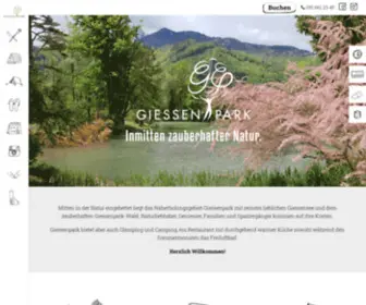 Giessenpark.com(Giessenpark Bad Ragaz) Screenshot