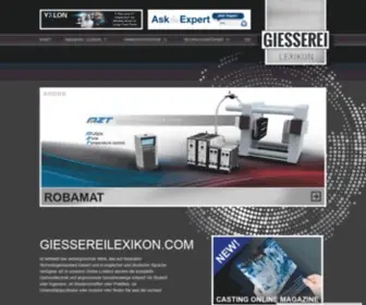 Giessereilexikon.com(Giesserei Lexikon) Screenshot