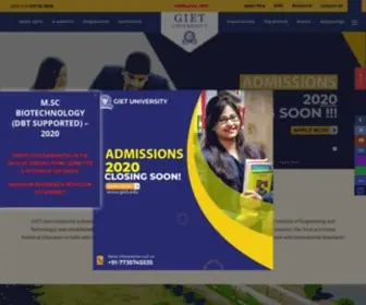 Giet.edu(GIET University) Screenshot