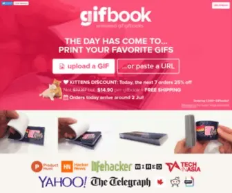 Gifbook.io(Animated GIFs as Flipbooks) Screenshot