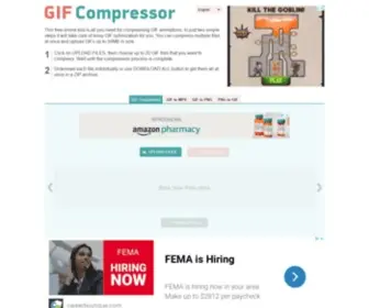 Gifcompressor.com(GIF Compressor) Screenshot
