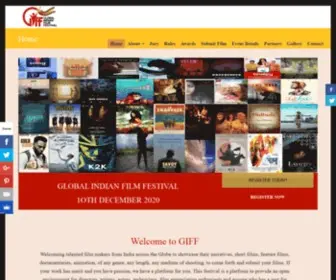 Giff.co.in(Global Indian Film Festival) Screenshot