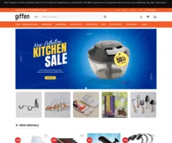 Giffen.in(Online Shopping in India for Home) Screenshot