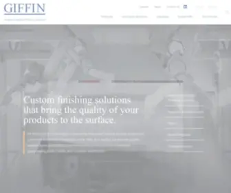 Giffininc.com(Giffin Inc) Screenshot