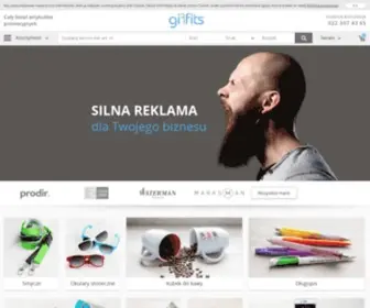 Giffits.pl(Gadżety reklamowe) Screenshot