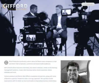 Giffordproductions.com(Boston Video Production Company) Screenshot