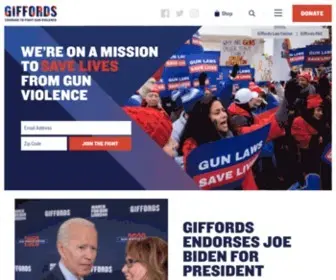 Giffords.org(Home) Screenshot