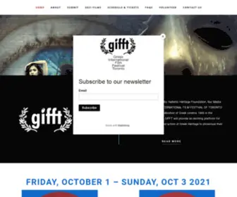 Gifft.ca(Greek International Film Festival Toronto) Screenshot