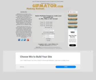 Gifmator.com(Create Animated) Screenshot