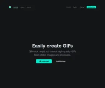 Gifmock.com(Easily create GIFs with Gifmock) Screenshot