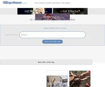 Gifopotamo.com(Create And Share Your GIFs) Screenshot