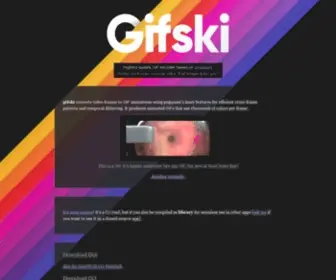 Gif.ski(Highest-quality gif converter) Screenshot