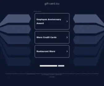 Gift-Card.icu(Gift Card) Screenshot