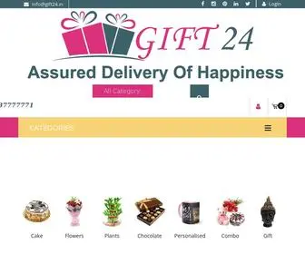 Gift24.in(Gift 24) Screenshot