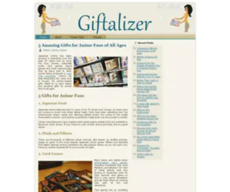 Giftalizer.com(The best gifts for birthday) Screenshot