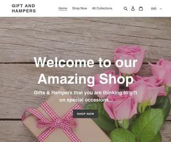 Giftandhampers.com(Gift And Hampers) Screenshot