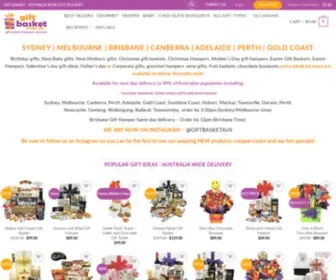 Giftbasket.com.au(Gift Baskets) Screenshot