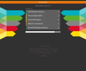 Giftbasketcase.com(Gift baskets) Screenshot