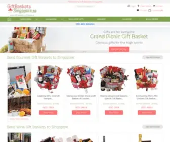 Giftbasketssingapore.sg(Send Gift Baskets to Singapore) Screenshot