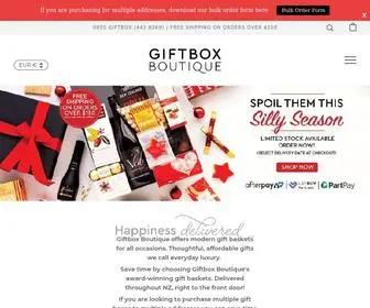 Giftboxboutique.co.nz(Gift Baskets & Hampers) Screenshot