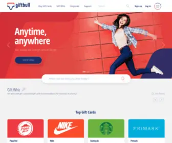 Giftbull.com(Buy & Send Gift Cards) Screenshot