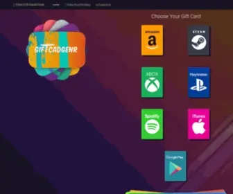Giftcadgenr.ga(Free PlayStation Network Card Codes App) Screenshot