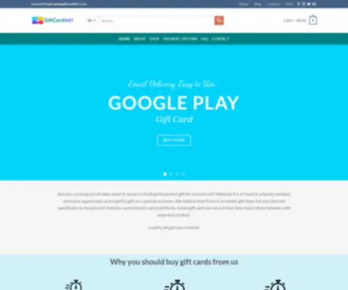 Giftcard007.com(Gift Cards) Screenshot