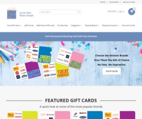 Giftcardmall.com(Gift Cards) Screenshot