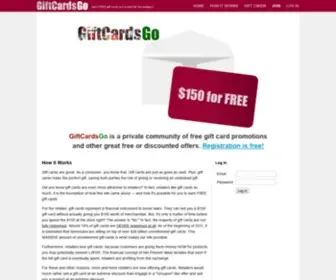 Giftcardsgo.net(Slidebooks Consulting) Screenshot