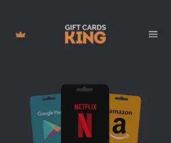 Giftcardsking.top(Gift Cards) Screenshot