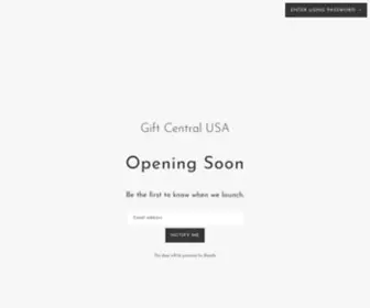 Giftcentralusa.com(Gift Central USA) Screenshot