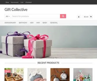 Giftcollective.com(Gift Collective) Screenshot