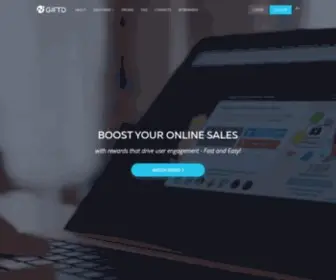 Giftd.tech(Online retail tools) Screenshot