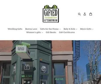 Giftedboston.com(Gifted) Screenshot