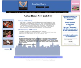 Giftedhandsnyc.org(Gifted Hands) Screenshot