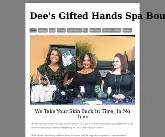 Giftedhandsspa.com(Giftedhandsspa) Screenshot