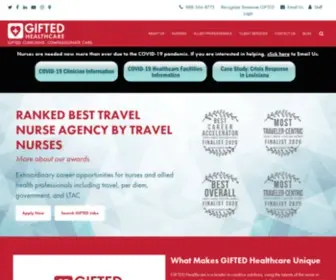 Giftedhealthcare.com(Gifted Healthcare) Screenshot