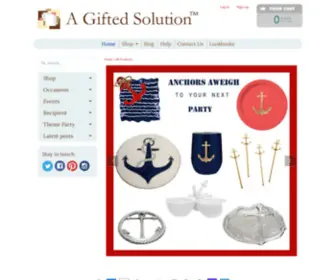 Giftedsolution.com(A Gifted Solution) Screenshot