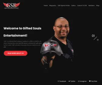 Giftedsoulsent.com(GIFTED SOULS ENTERTAINMENT) Screenshot