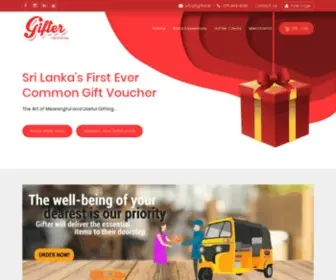 Gifter.lk(Sri Lanka's First Ever Common Gift Voucher) Screenshot