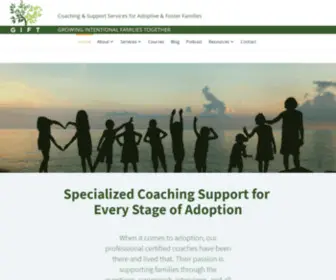 Giftfamilyservices.com(Adoption Coaching & Consulting Services) Screenshot