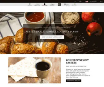 Giftingkosher.ca(Kosher Gift Basket Delivery) Screenshot