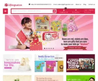 Giftingnation.com(Create an Ecommerce Website and Sell Online) Screenshot