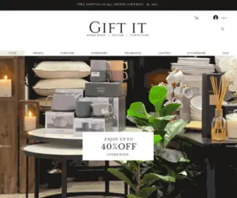 Giftit.com.au(Homeware) Screenshot