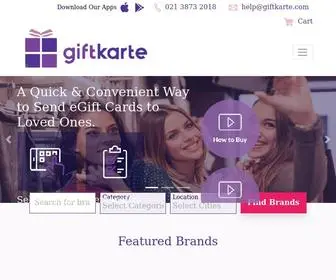 Giftkarte.com(Online Gifts Pakistan) Screenshot