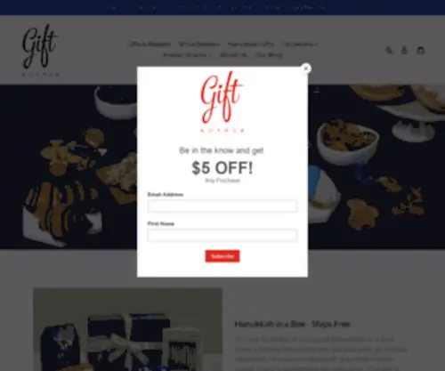 Giftkosher.com(Gift Kosher) Screenshot