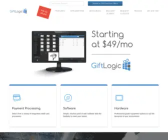 Giftlogic.com(Point of Sale Software) Screenshot