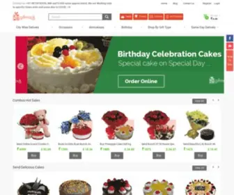 Giftmajik.com(Online Cake Delivery) Screenshot